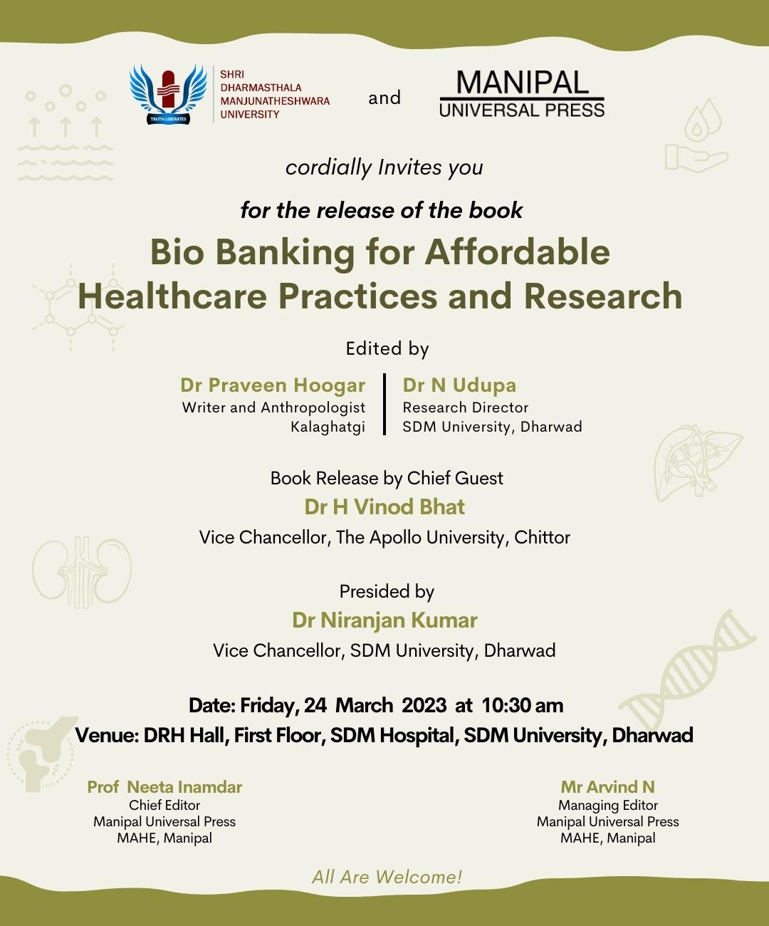 Bio Banking for Affordable Healthcare Practices and Research