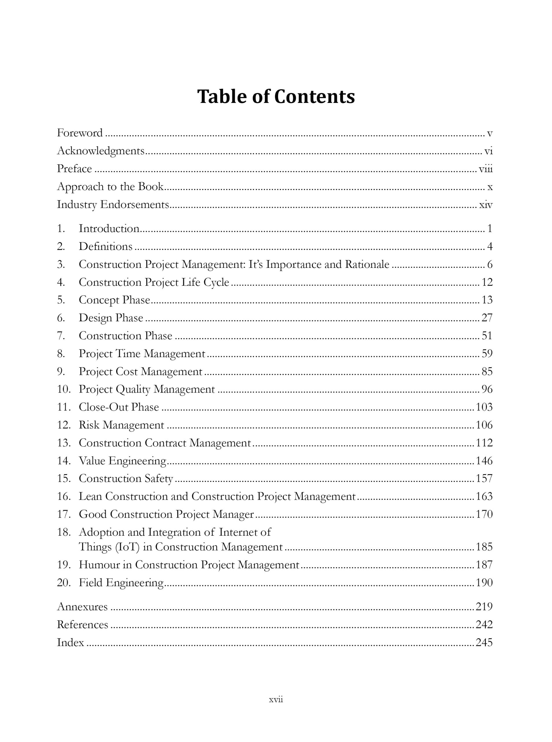 Construction Management for Practising Engineers