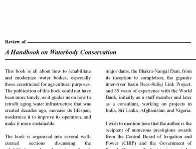 A Handbook on Waterbody Conservation